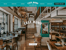 Tablet Screenshot of casamonomadrid.com